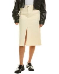 Proenza Schouler - Label Denim Midi Skirt - Lyst