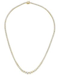 Amairah - 14K 10.00 Ct. Tw. Lab-Grown Diamond Tennis Necklace - Lyst