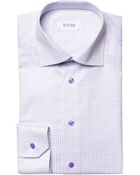Onderscheppen Voetzool visie Eton Shirts for Men | Online Sale up to 60% off | Lyst Canada