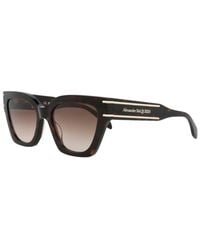 McQueen - 53Mm Sunglasses - Lyst