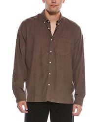 Officine Generale - Officine Generale Arsene Garment-dyed Corduroy Shirt - Lyst