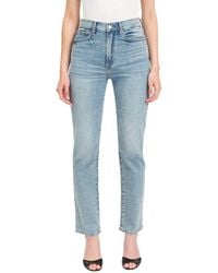 Daze Denim - Smarty Pants Wink High Rise Slim Straight Jean - Lyst