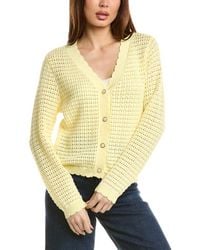 Nanette Lepore - Open Knit Cardigan - Lyst