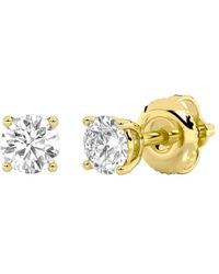 Lab Grown Diamonds - 14K 0.25 Ct. Tw. Lab-Grown Diamond Earrings - Lyst