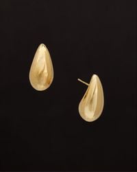 Italian Gold - 14K Raindrop Earrings - Lyst