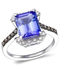 Le Vian - Le Vian 14K 2.01 Ct. Tw. Diamond & Tanzanite Eternity Ring - Lyst