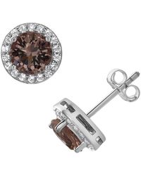 Lab Grown Gemstones - Lab-Grown Diamond & Gemstone Studs - Lyst