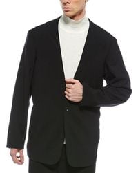 Rag & Bone - Collarless Ripstop Wool Blazer - Lyst