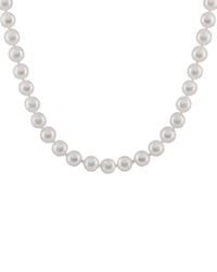 Splendid - 14k 6-7mm Japanese Akoya Pearl Necklace - Lyst