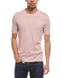 Brunello Cucinelli - Slim Fit Linen-blend T-shirt - Lyst