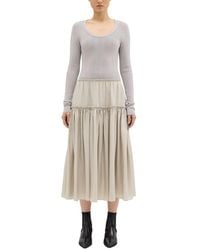Theory - Wool-Blend Top - Lyst