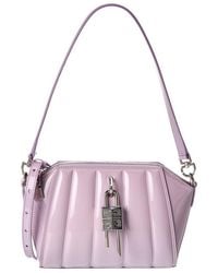 Givenchy - Antigona Lock Mini Patent Shoulder Bag - Lyst