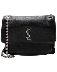 Saint Laurent - Grained Monogram Niki Large Shoulder Bag (authentic Pre-loved) - Lyst