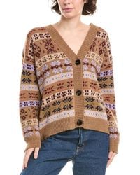 Weekend by Maxmara - Eccelso Alpaca & Wool-Blend Cardigan - Lyst