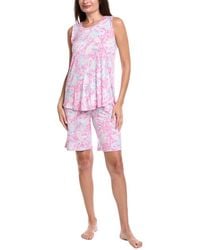 Ellen Tracy - 2Pc Short & Top Pajama Set - Lyst