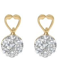 Haus of Brilliance - 14K 1.14 Ct. Tw. Diamond Dangle Earrings - Lyst