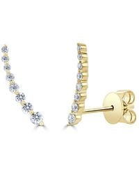 Sabrina Designs - 14k 0.28 Ct. Tw. Diamond Climber Earrings - Lyst