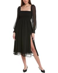 REVERIEE - Midi Dress - Lyst