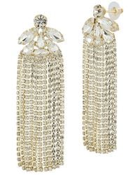 Sphera Milano - Plated Cz Earrings - Lyst