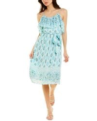 CELINA MOON - Braided Mini Dress - Lyst