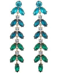 Eye Candy LA - The Luxe Collection Crystal Dangle Earrings - Lyst