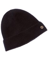 Bruno Magli - Honeycomb Stitch Cashmere Hat - Lyst