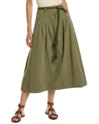 The Great - The Field Midi Skirt - Lyst