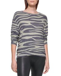 Marc New York Hacci High-low Pullover - Gray