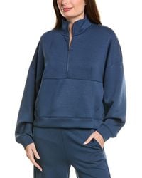 Vintage Havana - Cloud Fleece Half Zip Pullover - Lyst