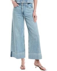 Rag & Bone - Sofie Mari Crop Wide Leg Jean - Lyst