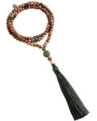 Karma and Luck - Jadeite Beaded Necklace - Lyst