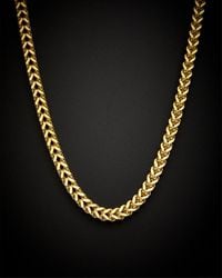 Italian Gold - 14k Franco Link Necklace - Lyst