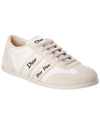Dior - Ribbon Canvas & Suede Sneaker - Lyst