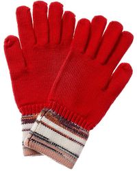 Missoni Wool-blend Gloves - Red