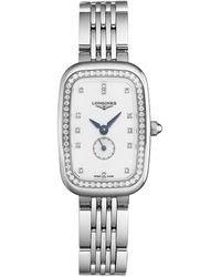 Longines Equestrian Diamond Watch, Circa 2020s - White