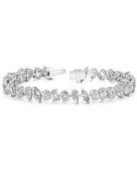 Lab Grown Diamonds - 14K 9.66 Ct. Tw. Lab-Grown Diamond Tennis Bracelet - Lyst
