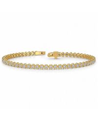 Lab Grown Diamonds - 14K 2.41 Ct. Tw. Lab-Grown Diamond Tennis Bracelet - Lyst
