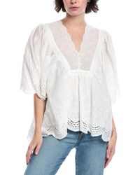 Fate - Eyelet Top - Lyst