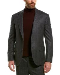 Brunello Cucinelli 2pc Wool Suit Set - Gray