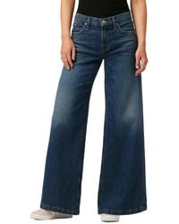 Hudson Jeans - Freya Deep Blue Vintage Loose Wide Leg Jean - Lyst