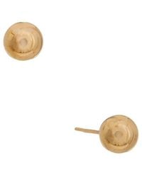 Italian Gold - 10K 6Mm Polished Ball Stud Earrings - Lyst