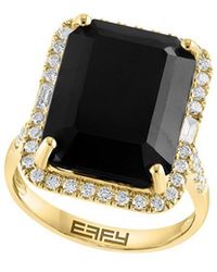 Effy Fine Jewelry - 14K 0.80 Ct. Tw. Diamond & Ruby Ring - Lyst