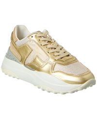 Tod's - Leather & Mesh Sneaker - Lyst