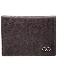 Ferragamo - Crosta Toledo Leather Wallet - Lyst