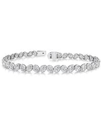 Lab Grown Diamonds - 14K 6.00 Ct. Tw. Lab-Grown Diamond Tennis Bracelet - Lyst