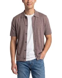 Theory - Relaxed Wool Polo Sweater - Lyst