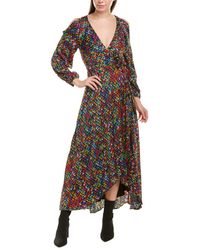 karen millen wrap shirt dress