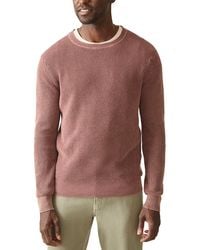 Faherty - Sunwashed Crewneck Sweater - Lyst