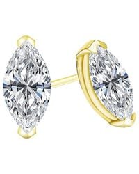 Lab Grown Diamonds - 14K 4.00 Ct. Tw. Lab-Grown Diamond Earrings - Lyst