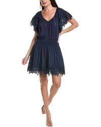 Ramy Brook - Jacy Linen-Blend Mini Dress - Lyst